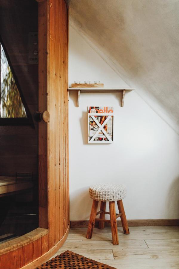 Chalet Scandinave Avec Sauna Ir - In The Woods Gesves Exterior foto