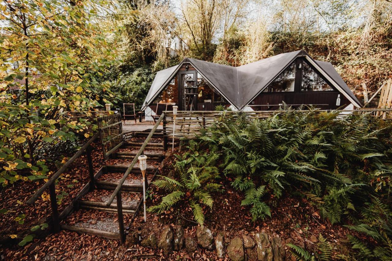 Chalet Scandinave Avec Sauna Ir - In The Woods Gesves Exterior foto